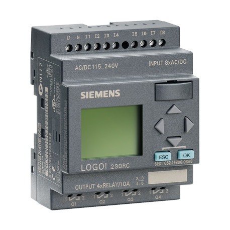  Siemens 6ED1052-1FB00-0BA6 LOGO! 230 RC Logic Module