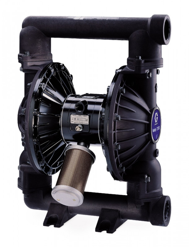  Graco DF3525 Husky 2150 AL Air Operated Double Diaphragm Metal Pump, TPE/AC