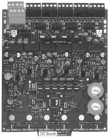 Honeywell XP6-C Six-circuit supervised control module