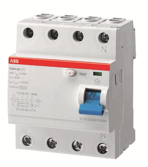  ABB 2CSF204201R5630 F204 A S-63/1 Residual Current Circuit Breaker