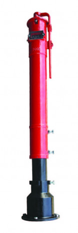  FIRE WEDGE FW2927-4-12 Vertical Post Indicator for 4"-12" NRS Valves Adjustable Type, SS304 Bolts & Nuts, Bury depth range Type-B 
