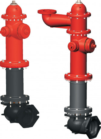 [F0733-250-2H1P] WEFLO F0733-250-2H1P Dry Barrel Fire Hydrant 2*2.5"